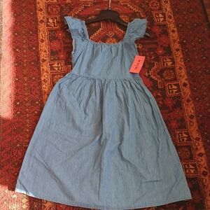 Roxy Denim Blue Kids Dress